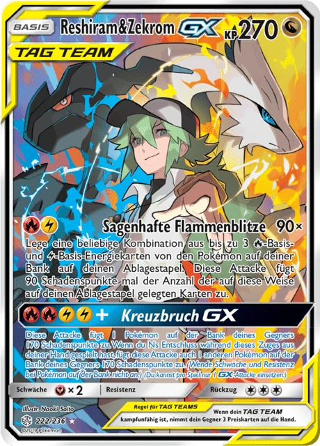 Reshiram & Zekrom-GX