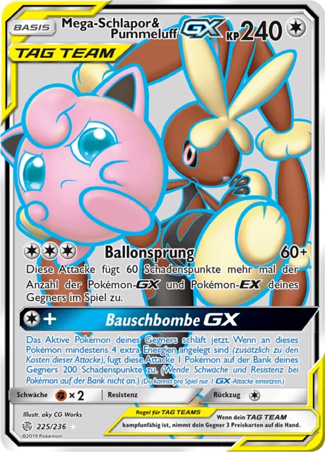 Mega-Schlapor & Pummeluff-GX – Holo