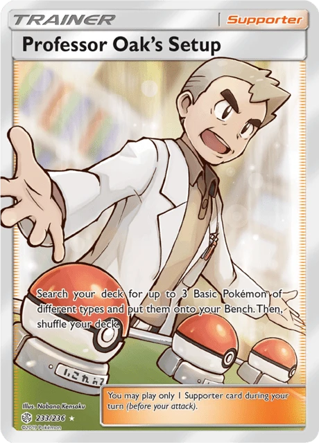 Professor Oak’s Setup – Holo