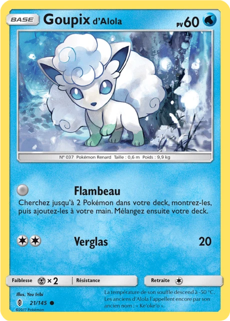 Goupix d'Alola – Reverse Holo