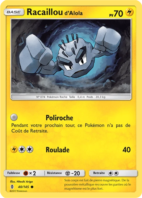 Racaillou d'Alola – Reverse Holo