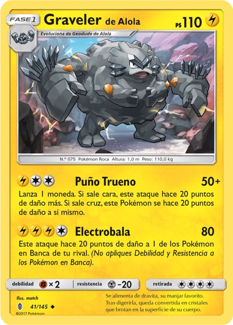 Graveler de Alola – Normal