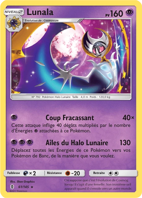 Lunala – Reverse Holo