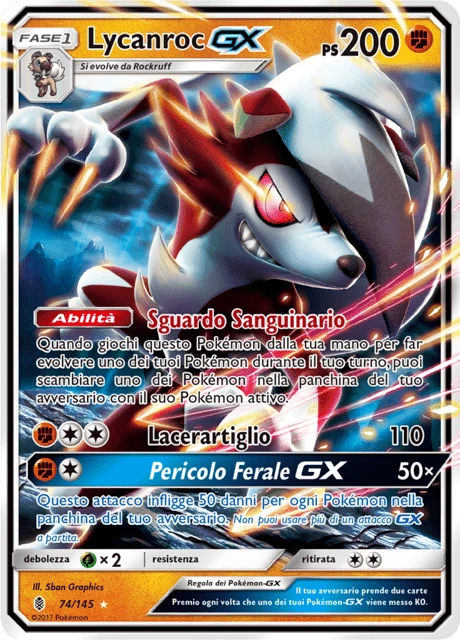 Lycanroc-GX – Holo