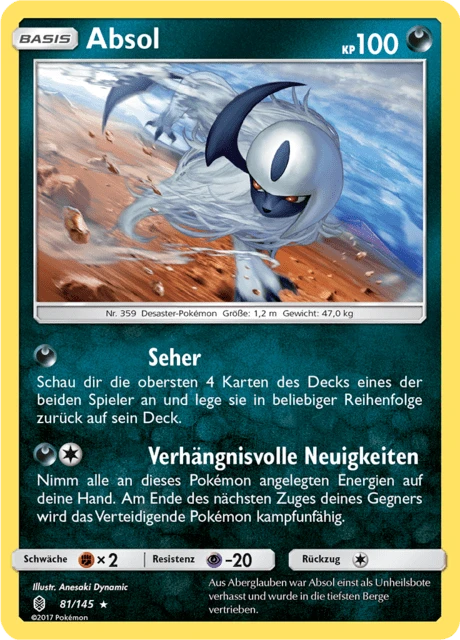 Absol – Reverse Holo