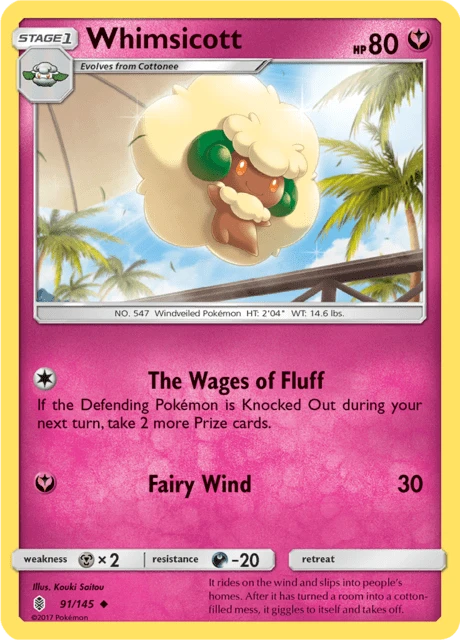 Whimsicott – Reverse Holo