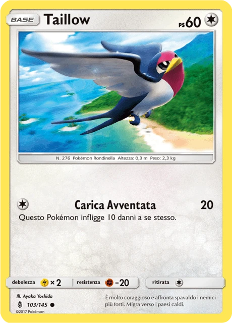 Taillow – Reverse Holo