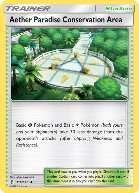 Aether Paradise Conservation Area – Reverse Holo