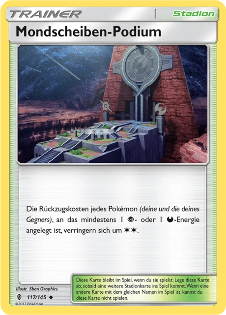 Mondscheiben-Podium – Reverse Holo