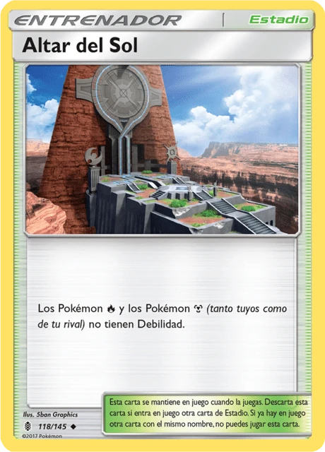 Altar del Sol – Reverse Holo