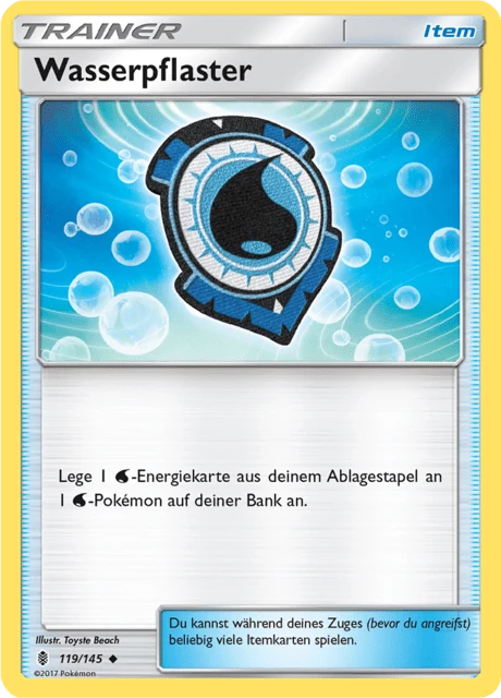 Wasserpflaster – Normal
