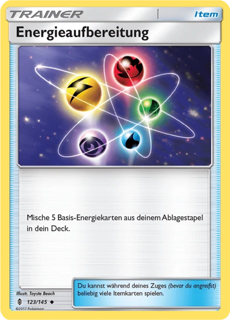 Energieaufbereitung – Normal