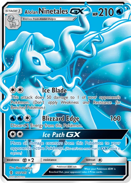 Alolan Ninetales GX – Holo