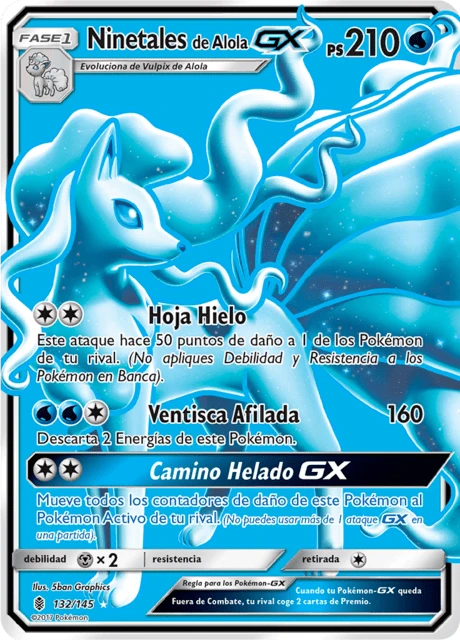 Ninetales de Alola-GX – Holo
