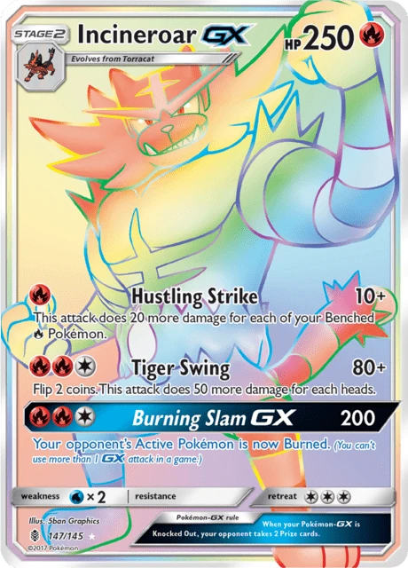Incineroar GX – Holo
