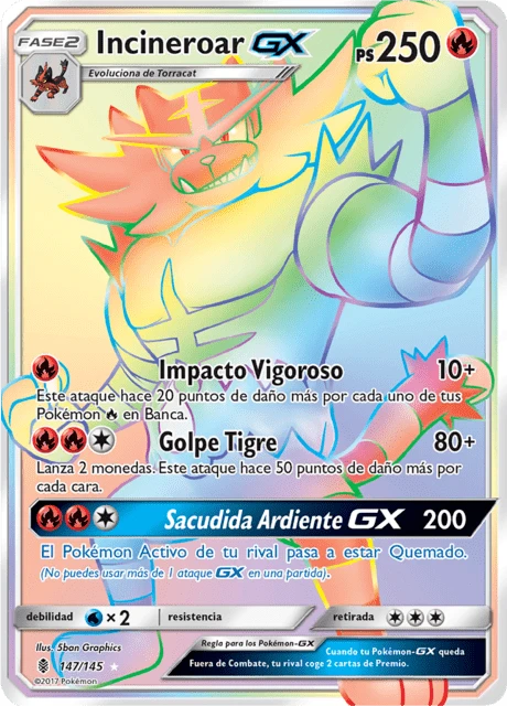 Incineroar-GX – Holo