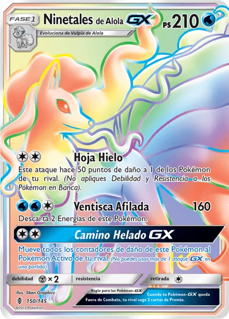 Ninetales de Alola-GX – Holo