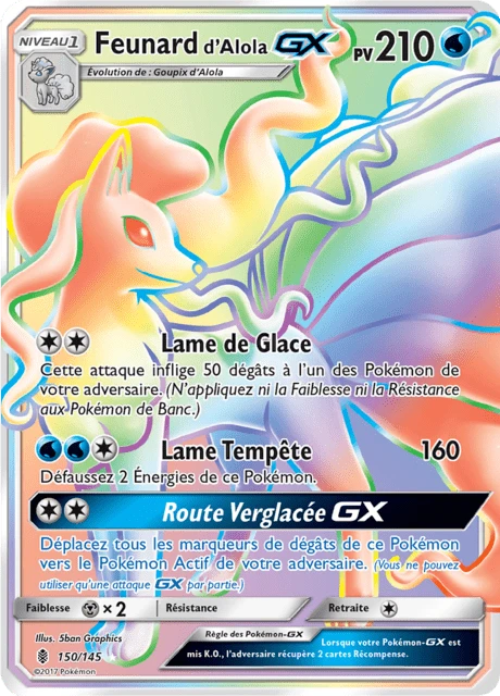 Feunard d'Alola-GX – Holo