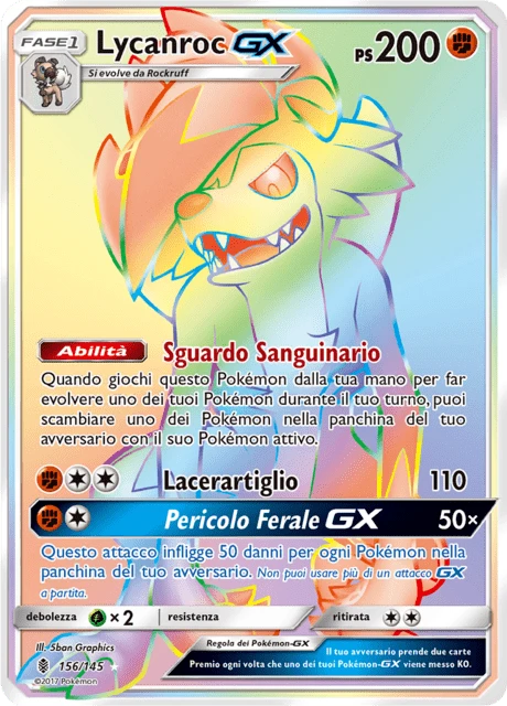 Lycanroc-GX – Holo