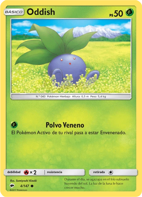 Oddish – Reverse Holo