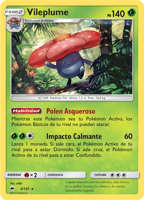 Vileplume – Reverse Holo