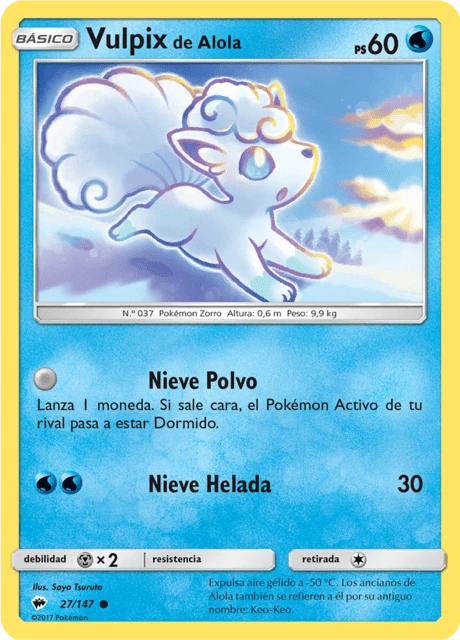 Vulpix de Alola – Normal