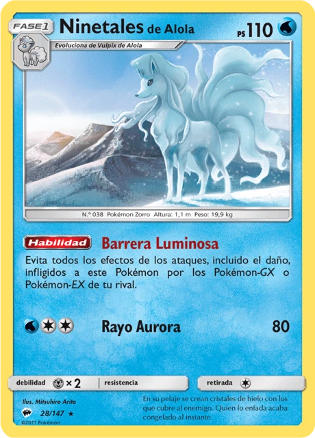 Ninetales de Alola – Normal