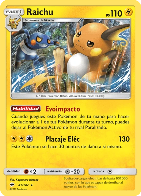 Raichu – Holo