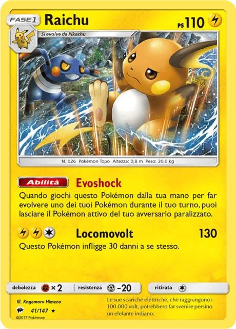 Raichu – Holo