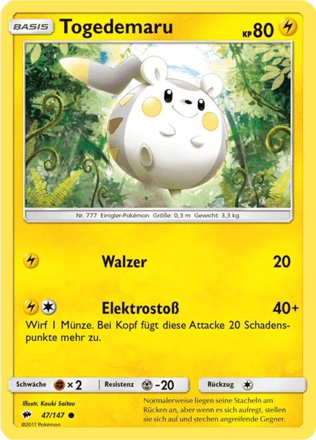 Togedemaru – Normal