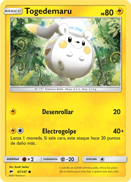 Togedemaru – Reverse Holo