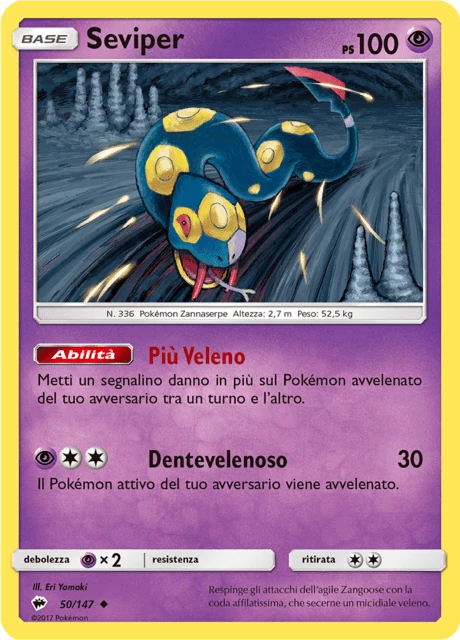 Seviper – Reverse Holo