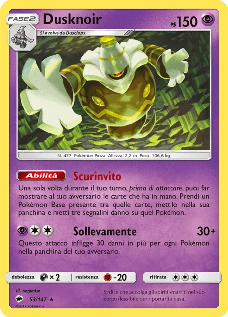 Dusknoir – Reverse Holo