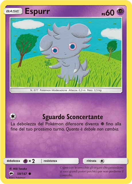 Espurr – Reverse Holo