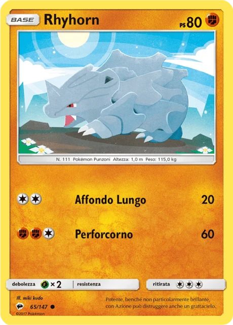 Rhyhorn – Reverse Holo