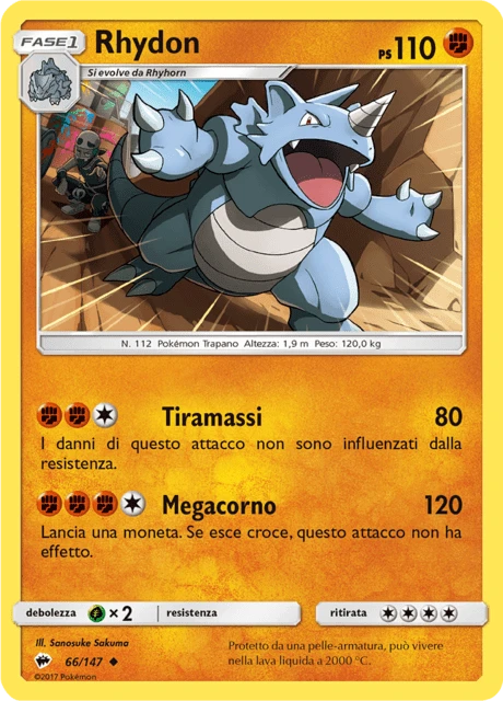 Rhydon – Reverse Holo