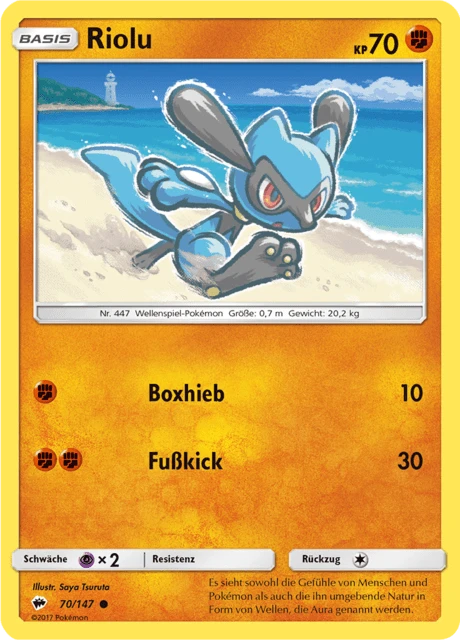 Riolu – Reverse Holo