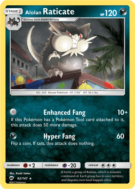 Alolan Raticate – Normal