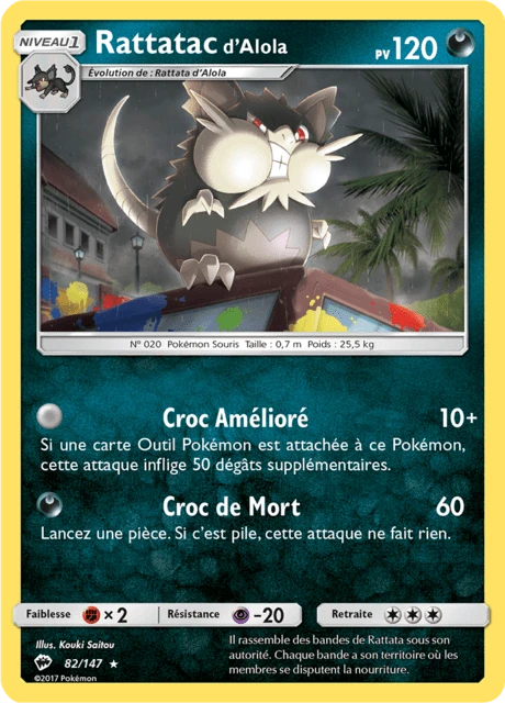 Rattatac d'Alola – Normal