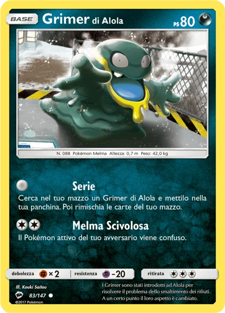 Grimer di Alola – Reverse Holo