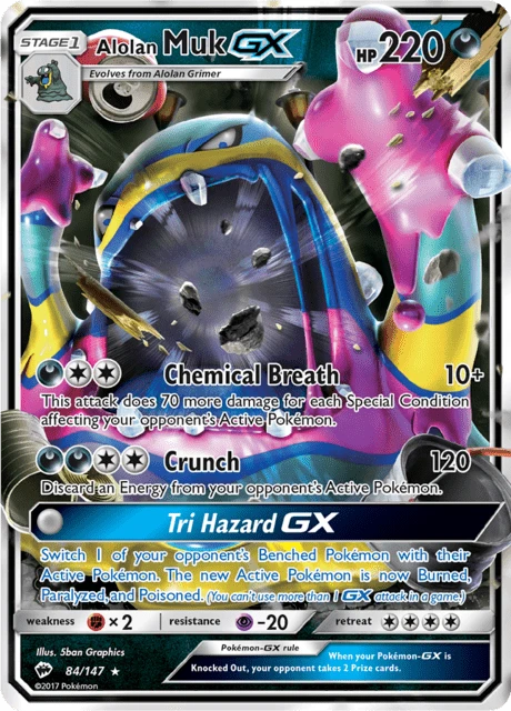 Alolan Muk GX – Holo
