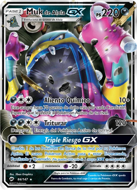 Muk de Alola-GX – Holo