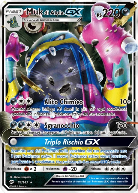 Muk di Alola-GX – Holo