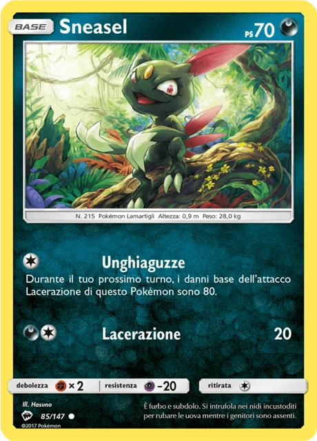 Sneasel – Reverse Holo