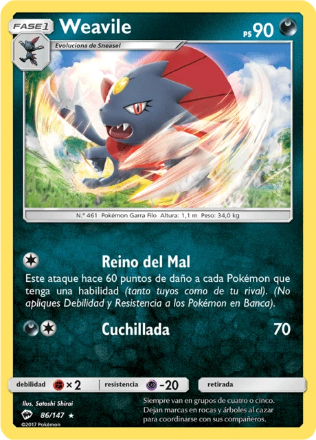 Weavile – Normal
