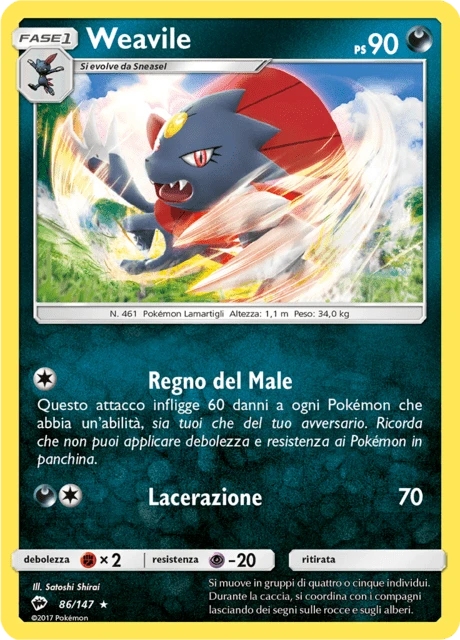 Weavile – Normal