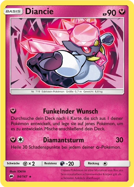 Diancie – Reverse Holo