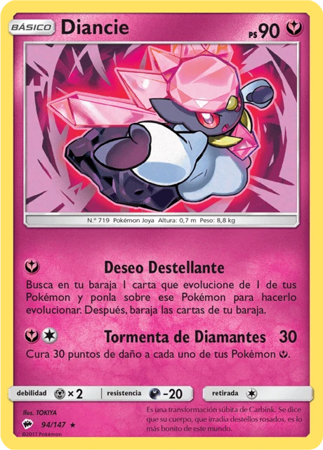 Diancie – Reverse Holo