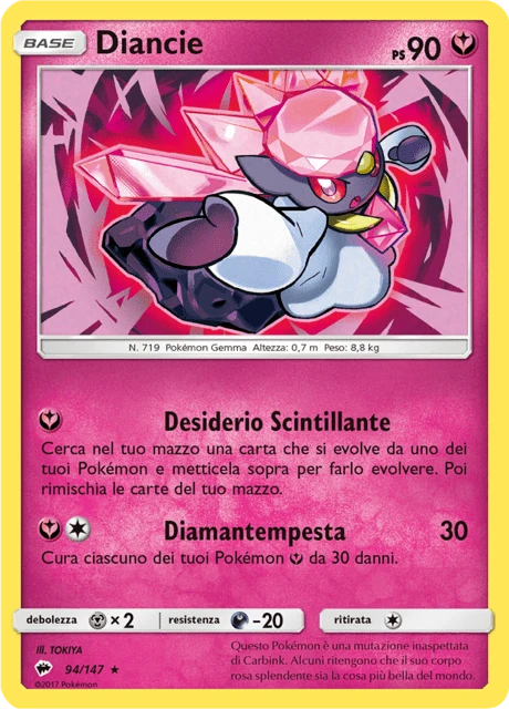 Diancie – Reverse Holo
