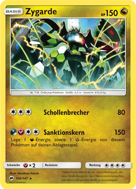Zygarde – Reverse Holo
